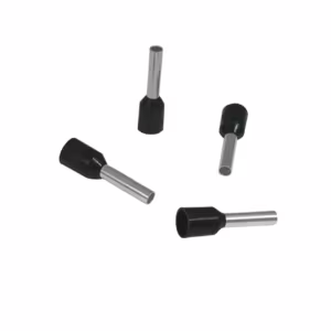 Końcówka tulejkowa izolowana 1,5/8 (100szt.) czarna