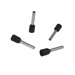 Końcówka tulejkowa izolowana 1,5/10 (100szt.) czarna