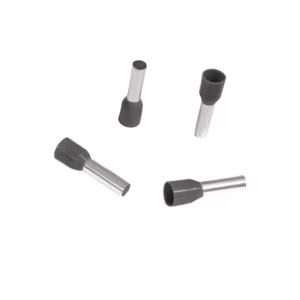 Końcówka tulejkowa izolowana 4/10 (100szt.) szara