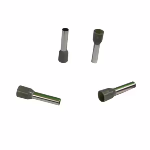 Końcówka tulejkowa izolowana 4/12 (100szt.) szara