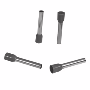 Końcówka tulejkowa izolowana 4/18 (100szt.) szara