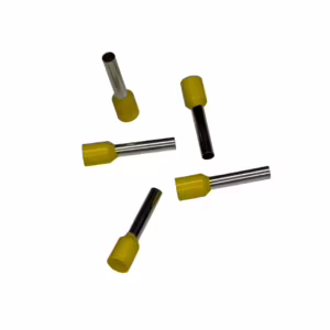 Końcówka tulejkowa izolowana 6/18 (100szt.) żółta