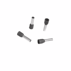 Końcówka tulejkowa izolowana 0,75/8 (100szt.) szara