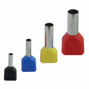 Końcówka tulejkowa izolowana podwójna TE
