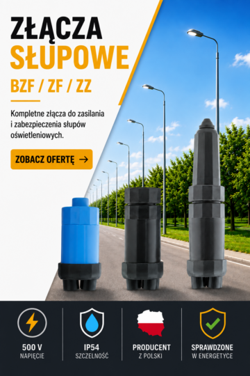 Izolowane złącza kablowe BZF, ZF i ZZ – Elpromet Bydgoszcz
